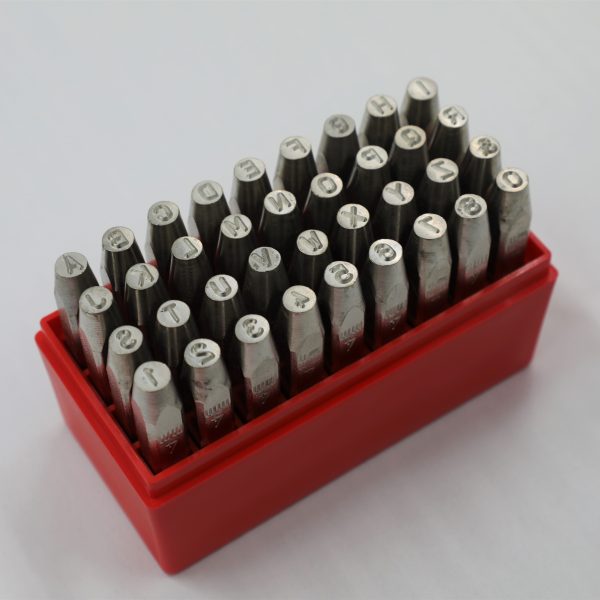 Letter and Number Stamp Set - Pryor Hand Tools