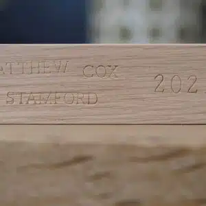 Hand Stamps for Wood for carpentry example stamps