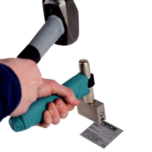 Pryor GRIP004 Safety Rubberized Handle Stamp Holder